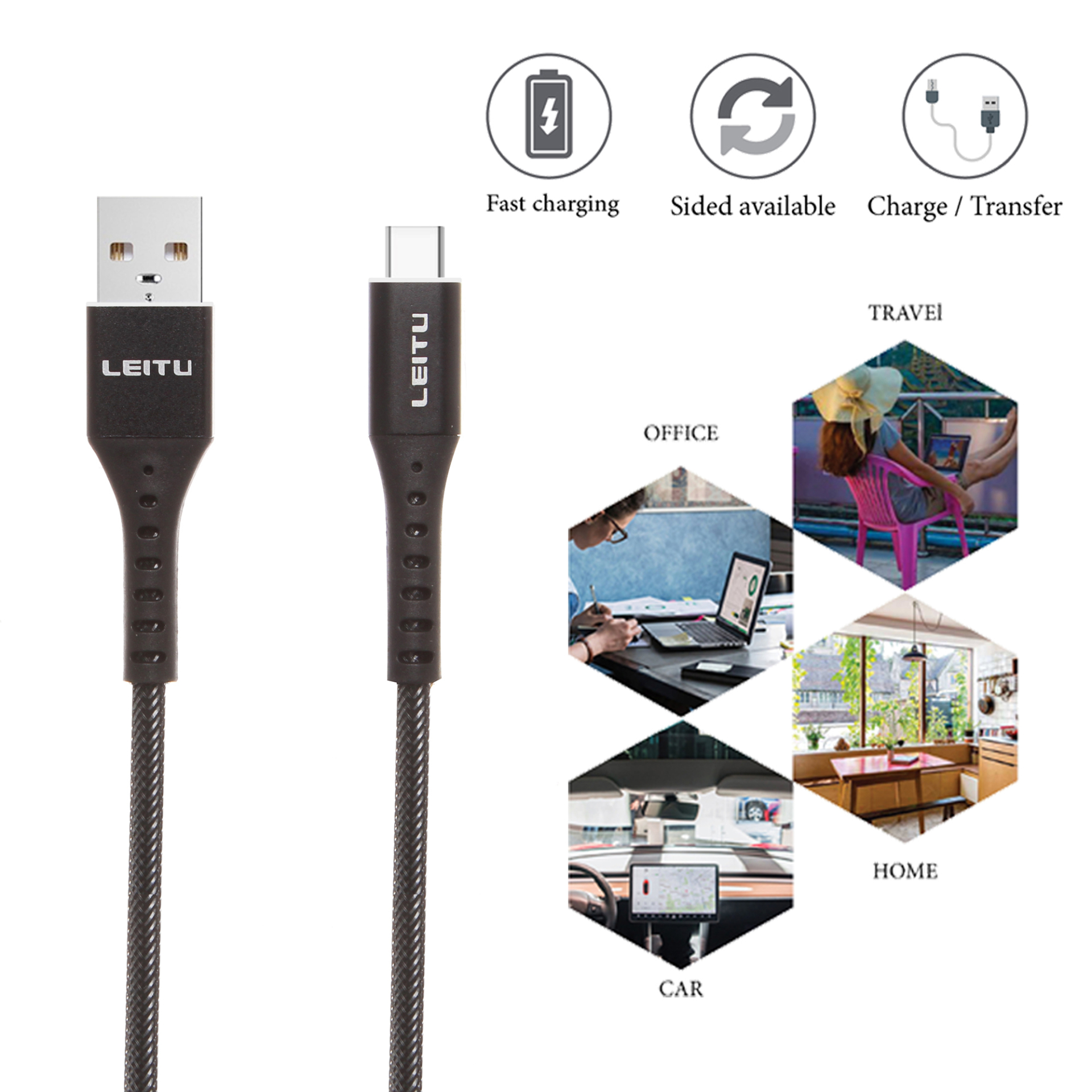 تبدیل USB به Type-C لیتو