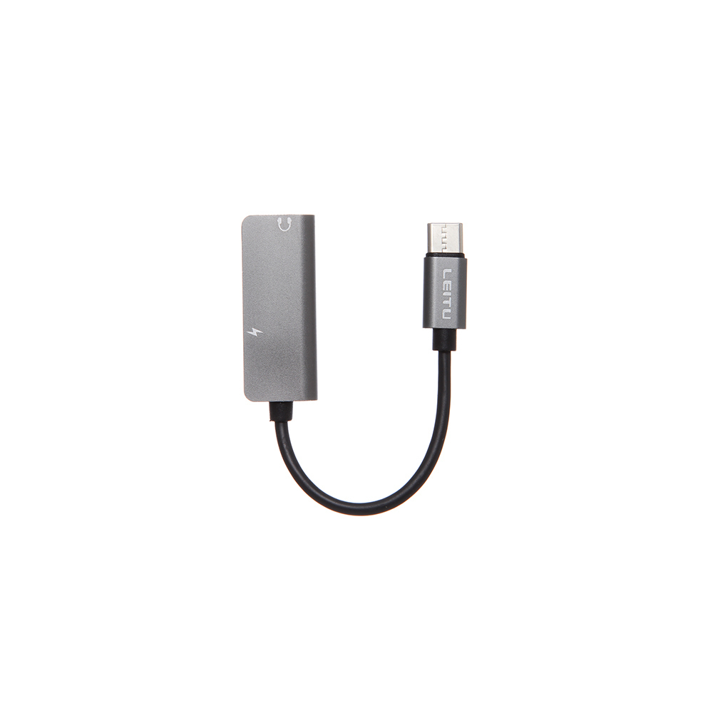  مبدل Type-C به جک 3.5 میلی متری AUX و Type-C لیتو مدل LC-C5 
