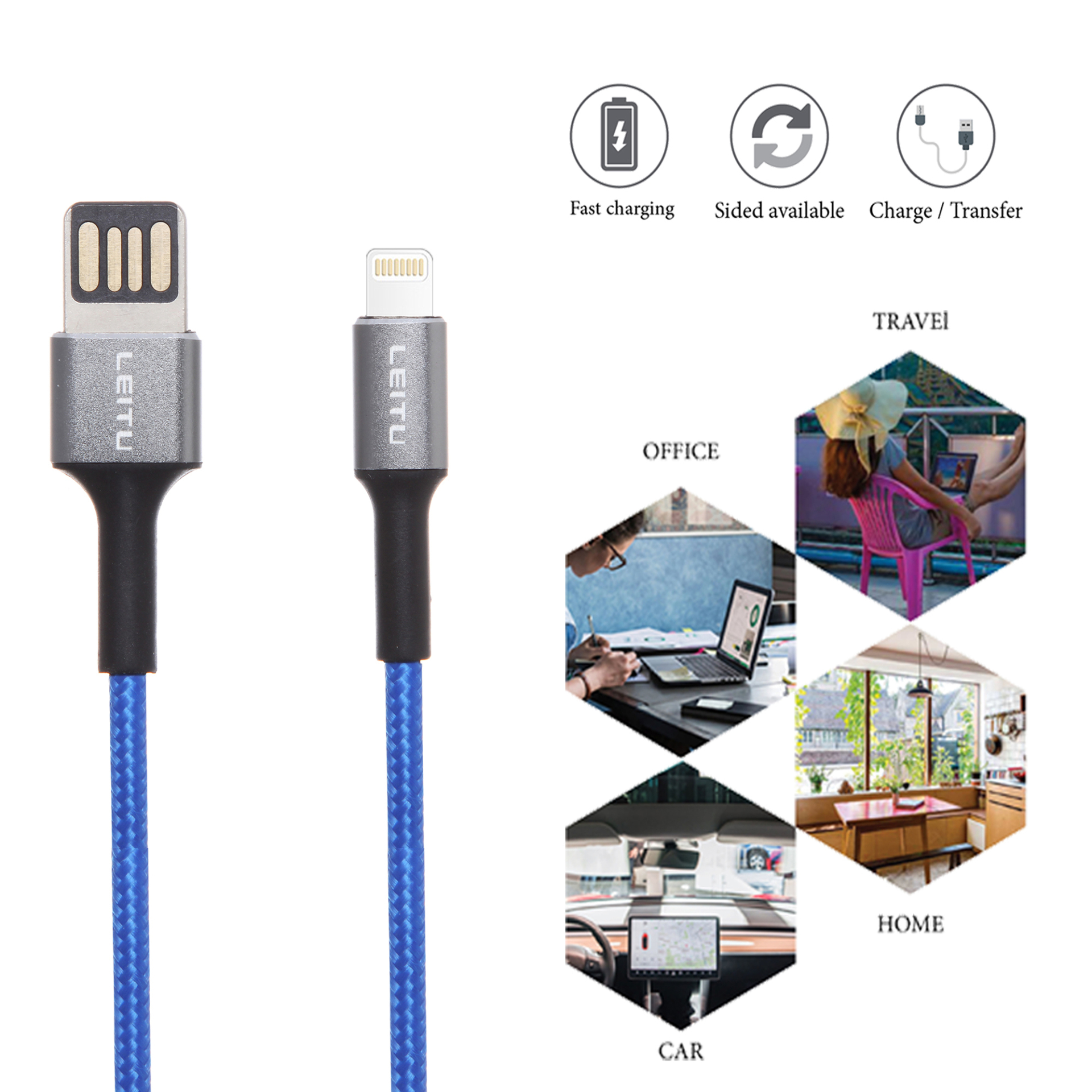 کابل تبدیل USB لیتو